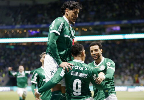Brasileiro Championship - Palmeiras v Internacional