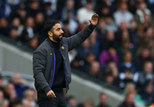 Ruben Amorim. (Reuters/Matthew Childs)