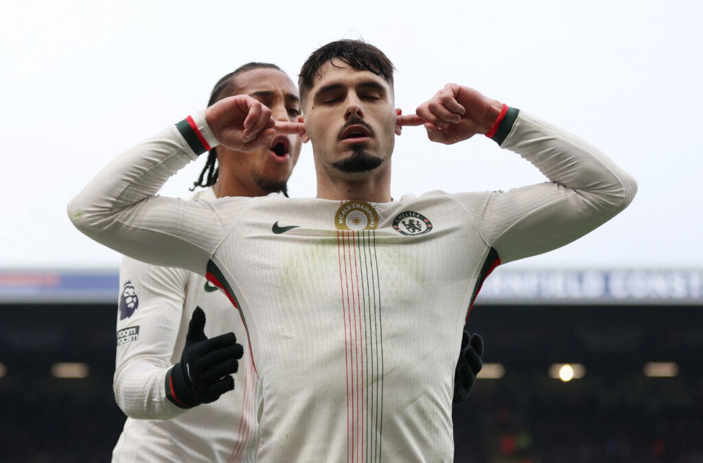 Chelsea's Pedro Neto. (REUTERS/Chris Radburn)