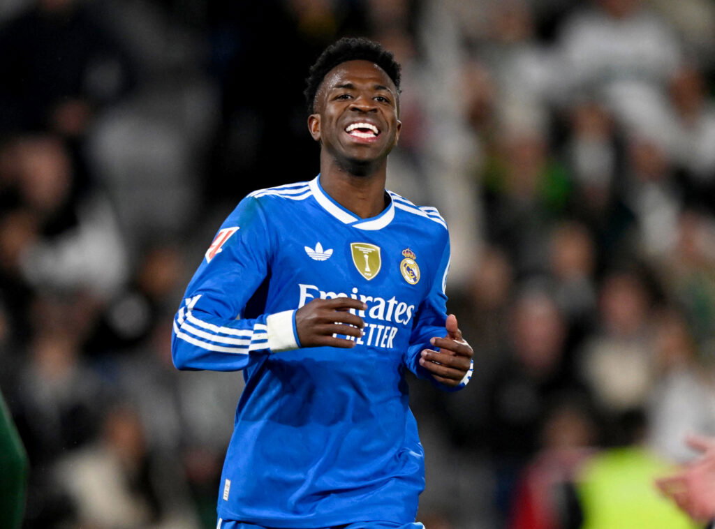 Real Madrid's Vinicius Junior. (REUTERS/Pablo Morano)