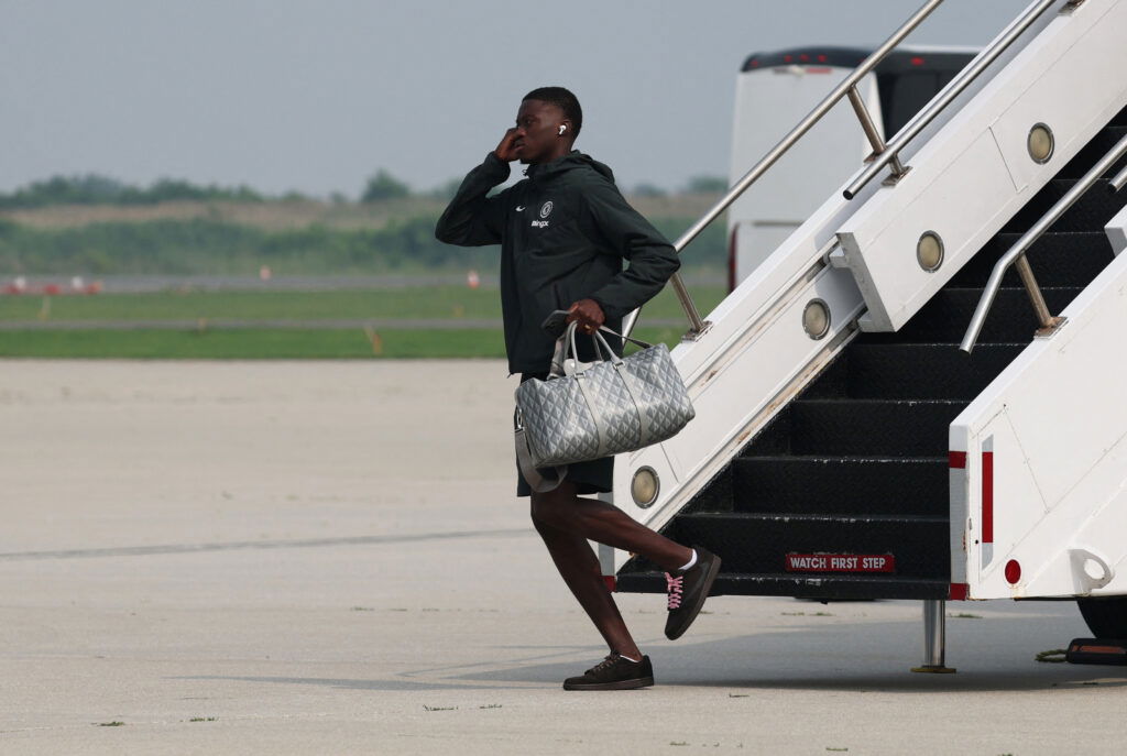 Mamadou Sarr. (REUTERS/Jeenah Moon)