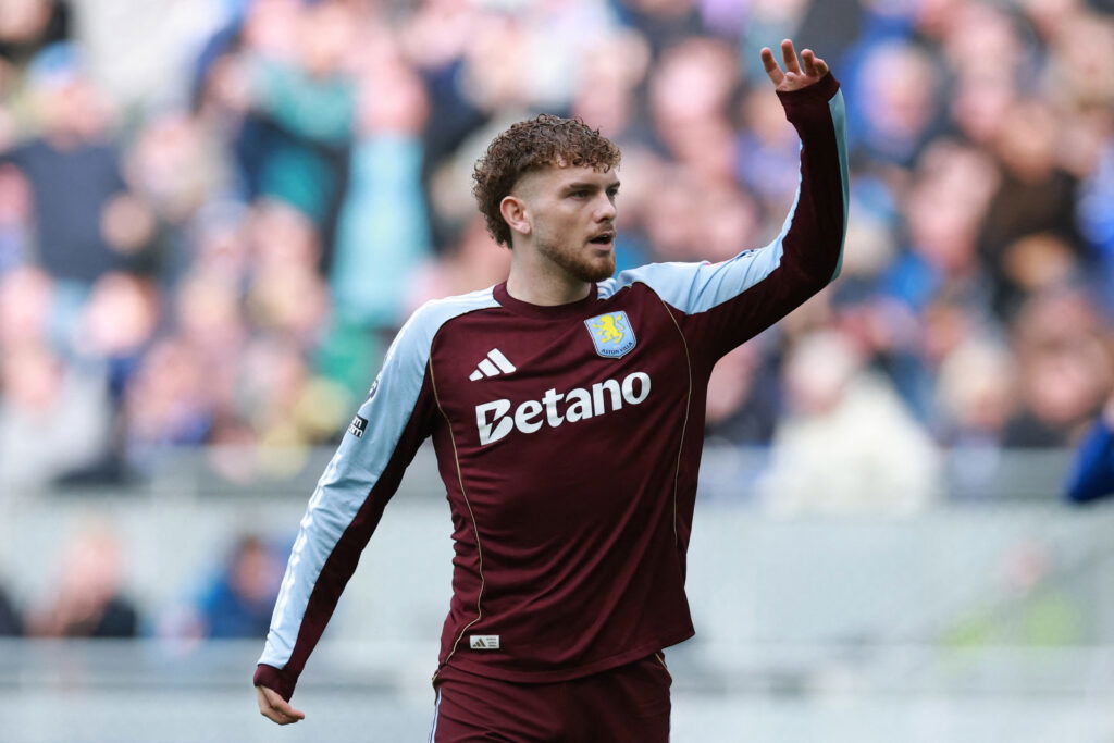 Aston Villa's Harvey Elliott. (REUTERS/Phil Noble)