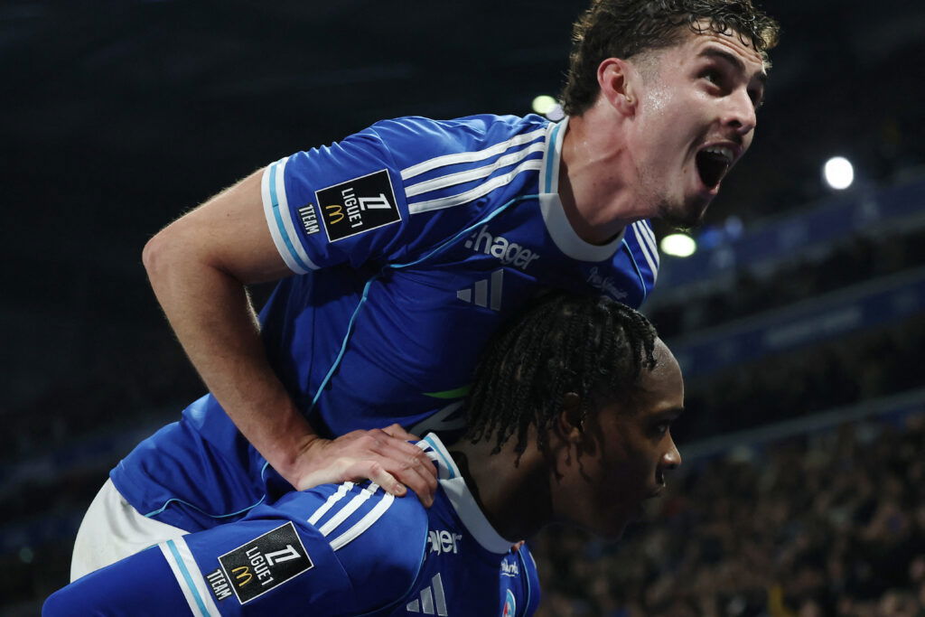 Strasbourg's Joaquin Panichelli. (REUTERS/Christian Hartmann)