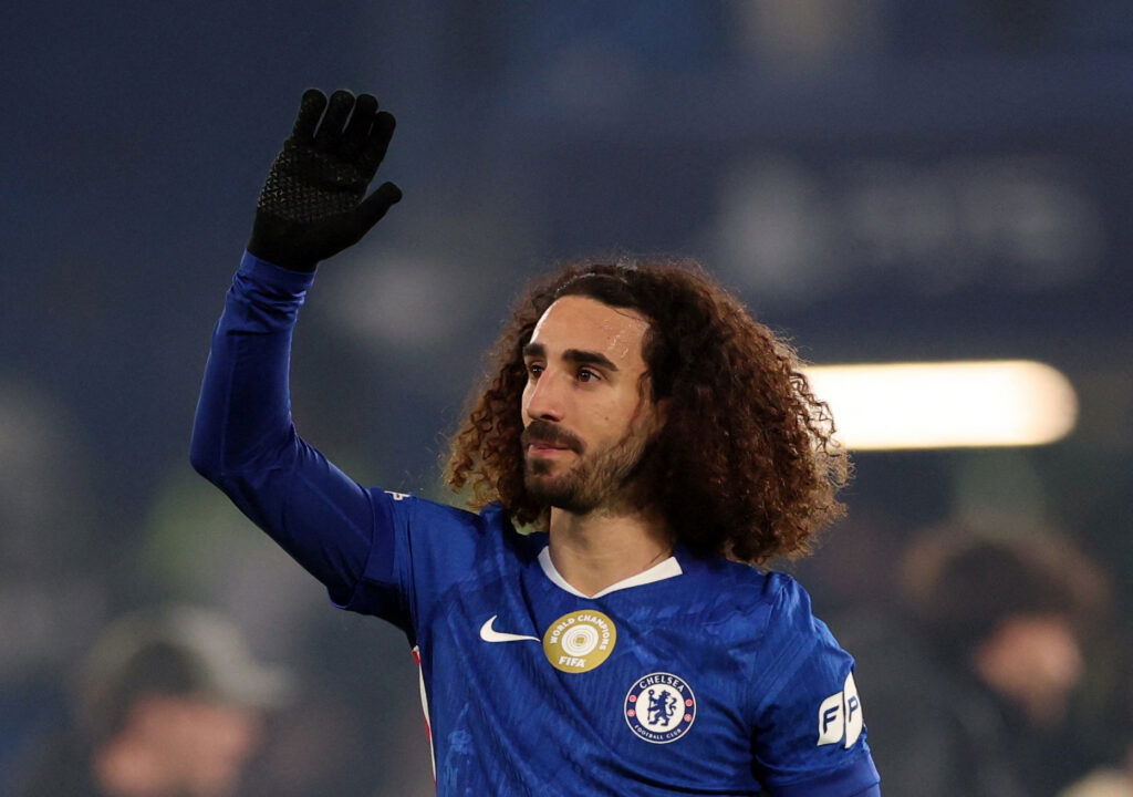 Chelsea's Marc Cucurella. (REUTERS/Hannah Mckay)