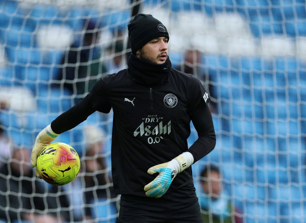 Manchester City's James Trafford. (REUTERS/Phil Noble)