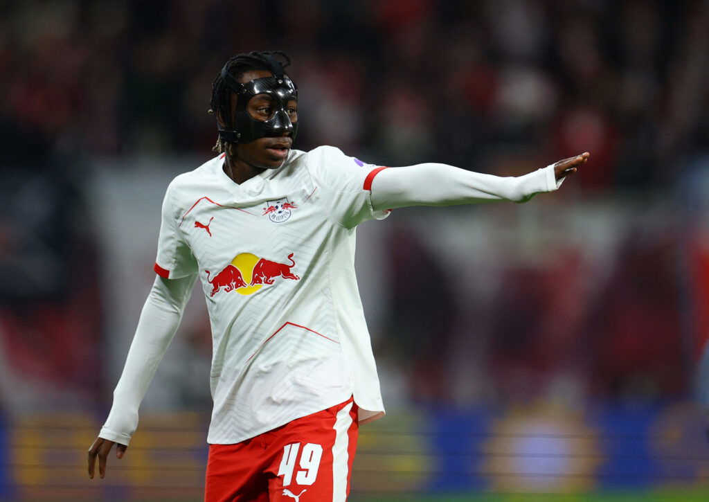 Yan Diomande. (REUTERS/Lisi Niesner)