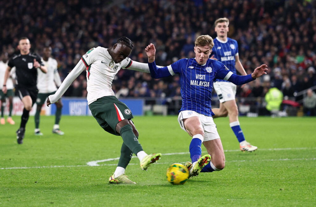 Chelsea's Tyrique George. (REUTERS/David Klein)