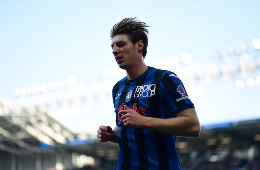 Atalanta's Marco Brescianini. (REUTERS/Daniele Mascolo)