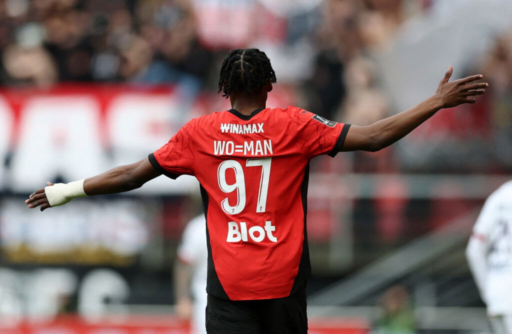 Rennes' Jeremy Jacquet. (REUTERS/Stephane Mahe)