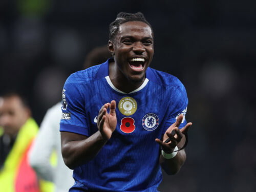 Chelsea's Romeo Lavia. (REUTERS/David Klein)