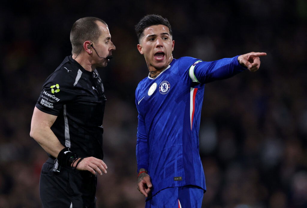 Enzo Fernandez. (REUTERS/David Klein)