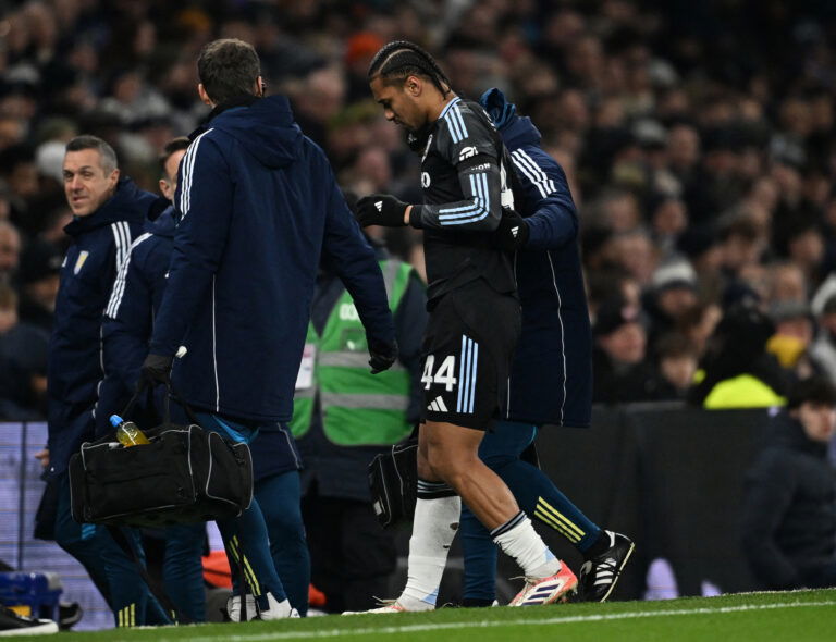 Aston Villa's Boubacar Kamara. (REUTERS/Dylan Martinez)