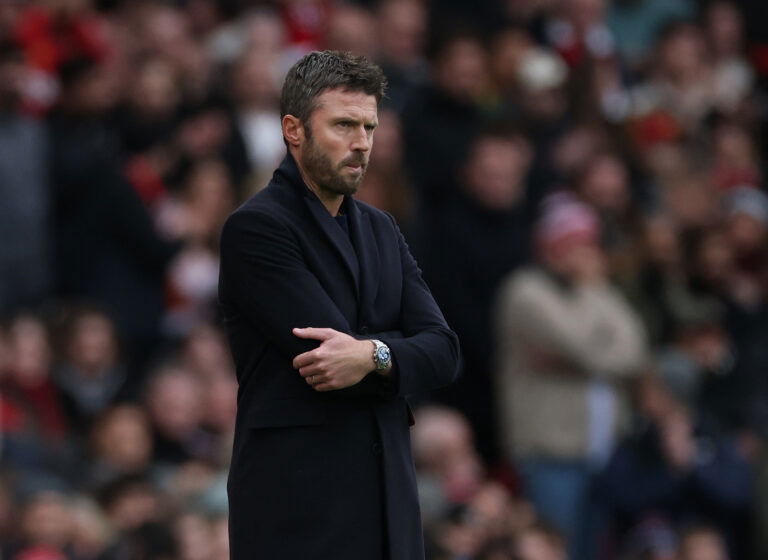 Manchester United interim manager Michael Carrick. (REUTERS/Phil Noble)