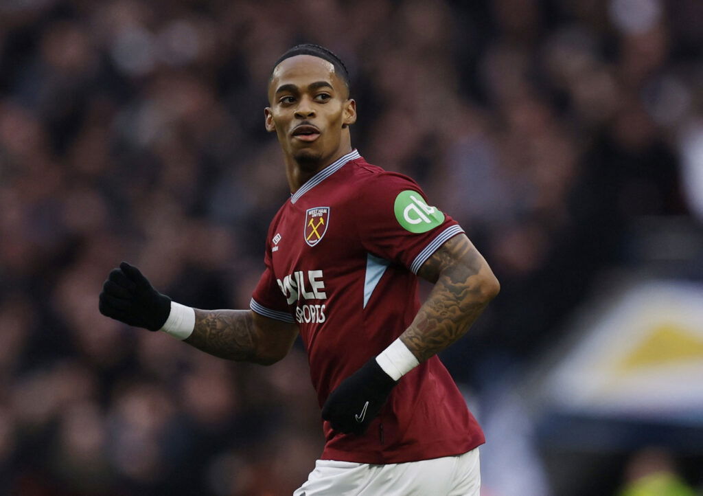 Crysencio Summerville. (Reuters/Andrew Couldridge)