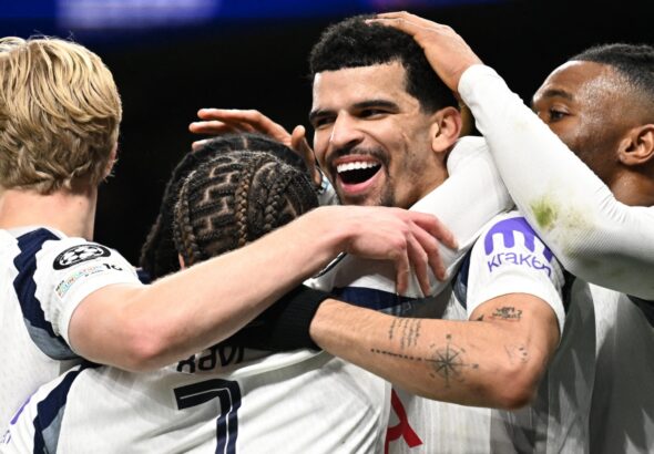 spurs-celebrate-solanke