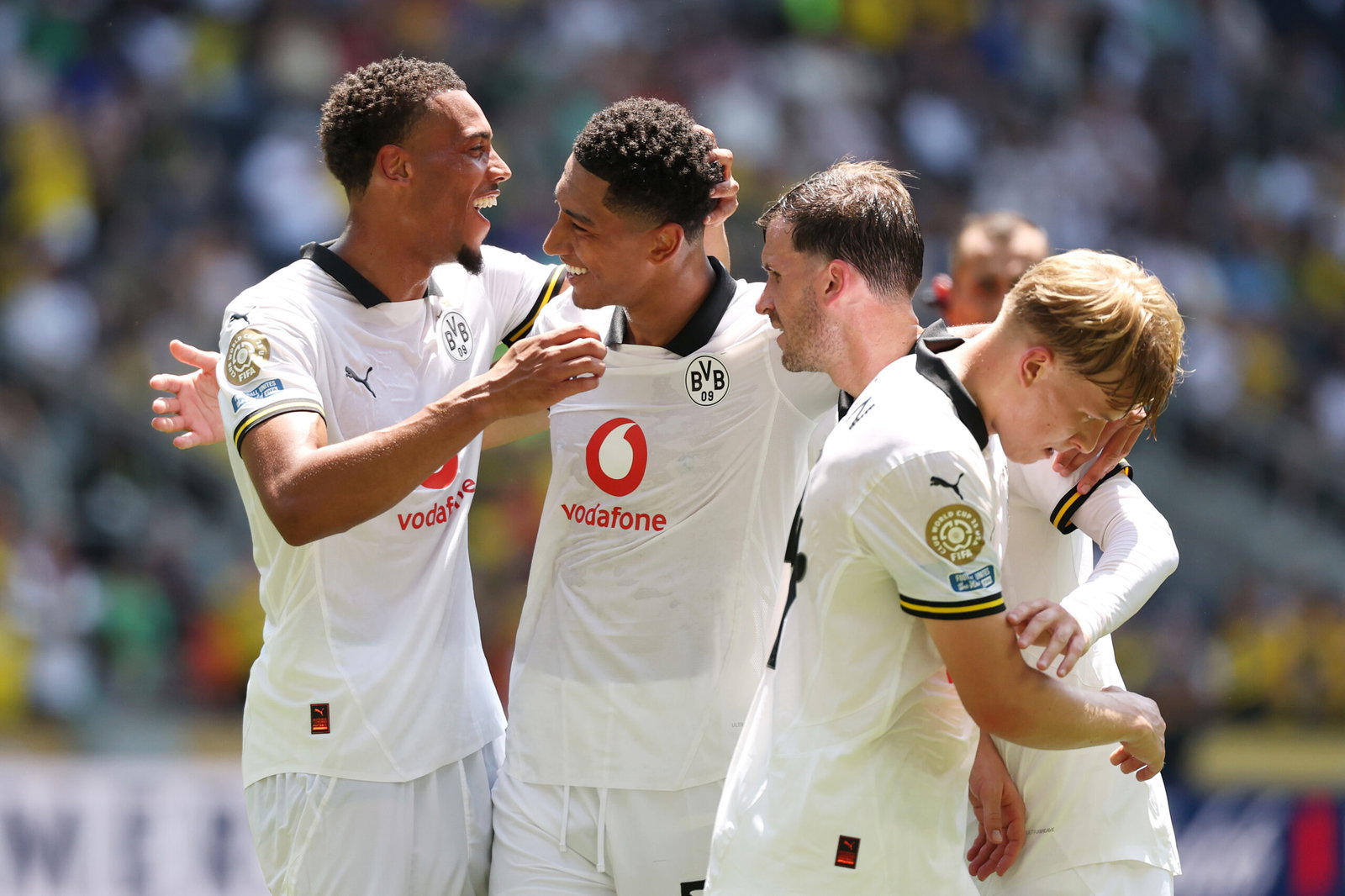 Chelsea are keen on Felix Nmecha. (Michael Reaves/Getty Images)