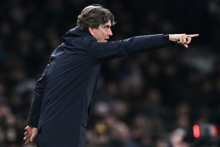 Thomas Frank. (Vince Mignott/MB Media/Getty Images)