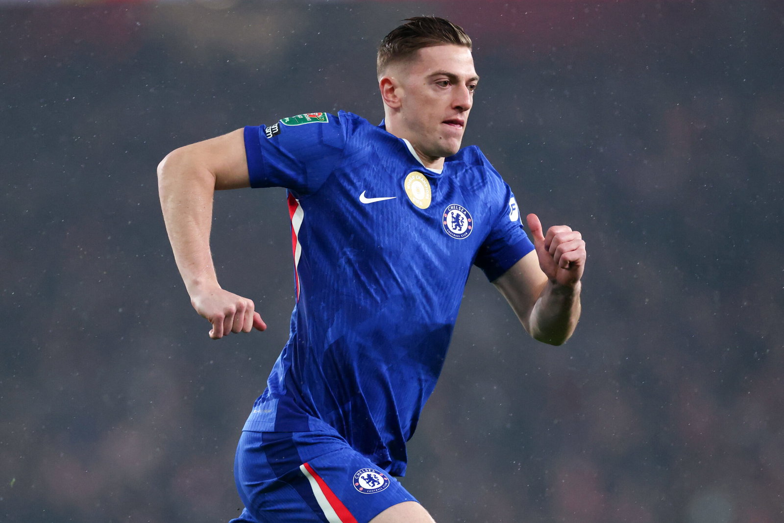 Liam Delap. (Marc Atkins/Getty Images)