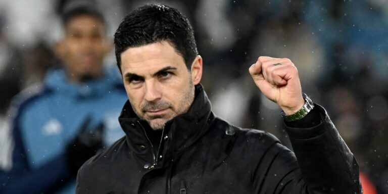 Mikel Arteta. (Photo by Stuart MacFarlane/Arsenal FC via Getty Images)