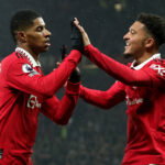 Marcus Rashford, Jadon Sancho. (David Rogers/Getty Images)