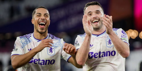 Youri Tielemans, John McGinn. (MB Media/Getty Images)