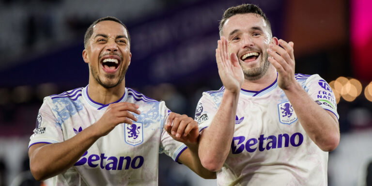 Youri Tielemans, John McGinn. (MB Media/Getty Images)