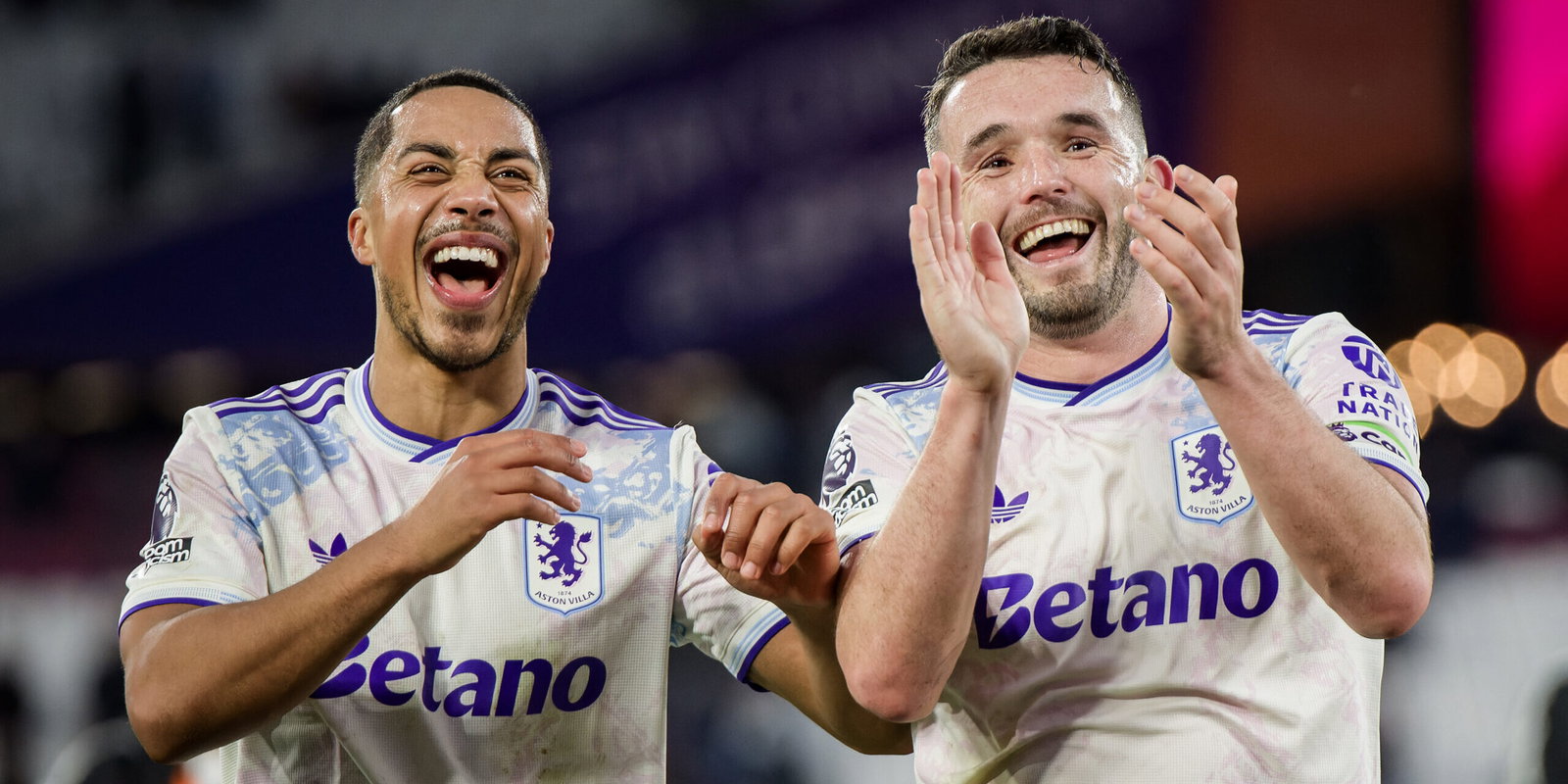 Youri Tielemans, John McGinn. (MB Media/Getty Images)
