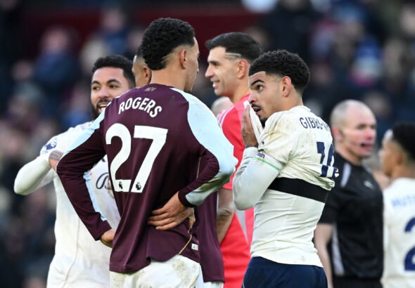 Morgan Rogers, Morgan Gibbs-White. (Clive Mason/Getty Images)