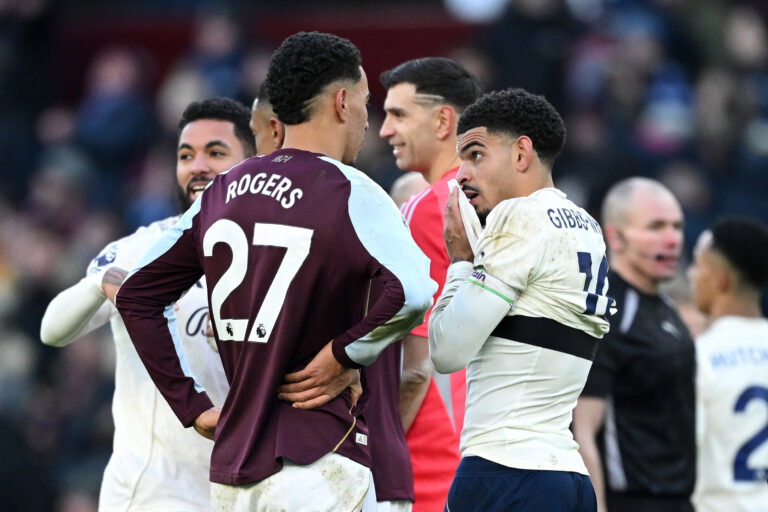 Morgan Rogers, Morgan Gibbs-White. (Clive Mason/Getty Images)