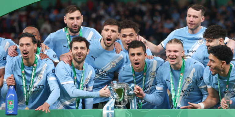 One of Man City's top stars is set to leave the club this summer. (Rob Newell - CameraSport via Getty Images)