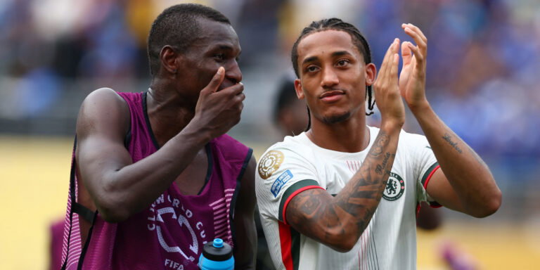 Nicolas Jackson, Joao Pedro. (Chris Brunskill/Fantasista/Getty Images)