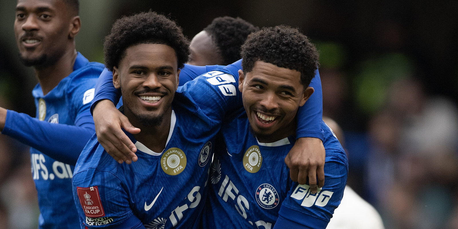 Jorrel Hato, Wesley Fofana. (Visionhaus/Getty Images)