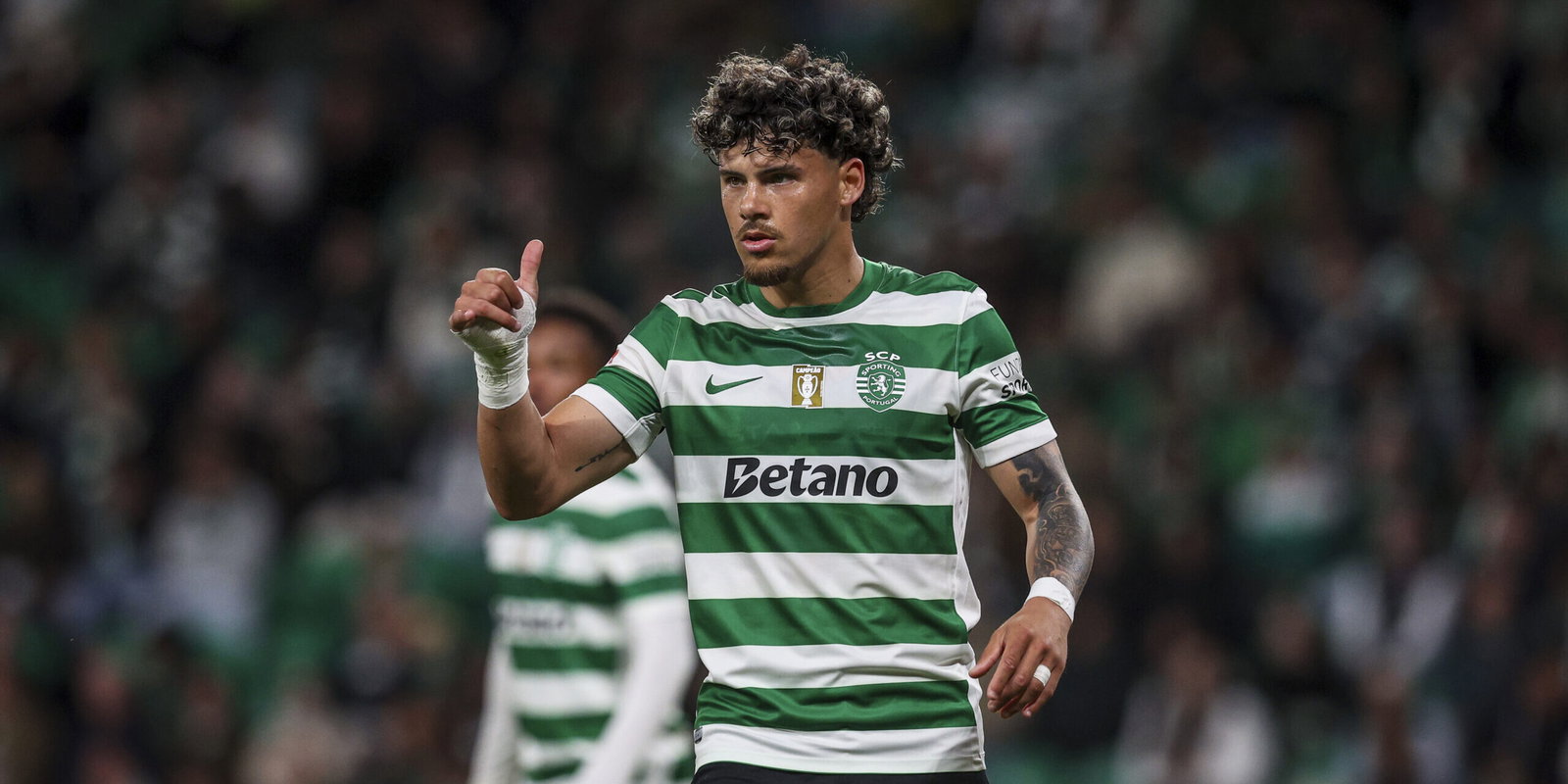 Maximiliano Araujo of Sporting CP. (Carlos Rodrigues/Getty Images)